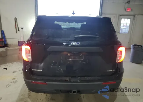 2020 Ford Explorer Police Interceptor из США, поврежденный, VIN 1FM5K8AB4LGC62545